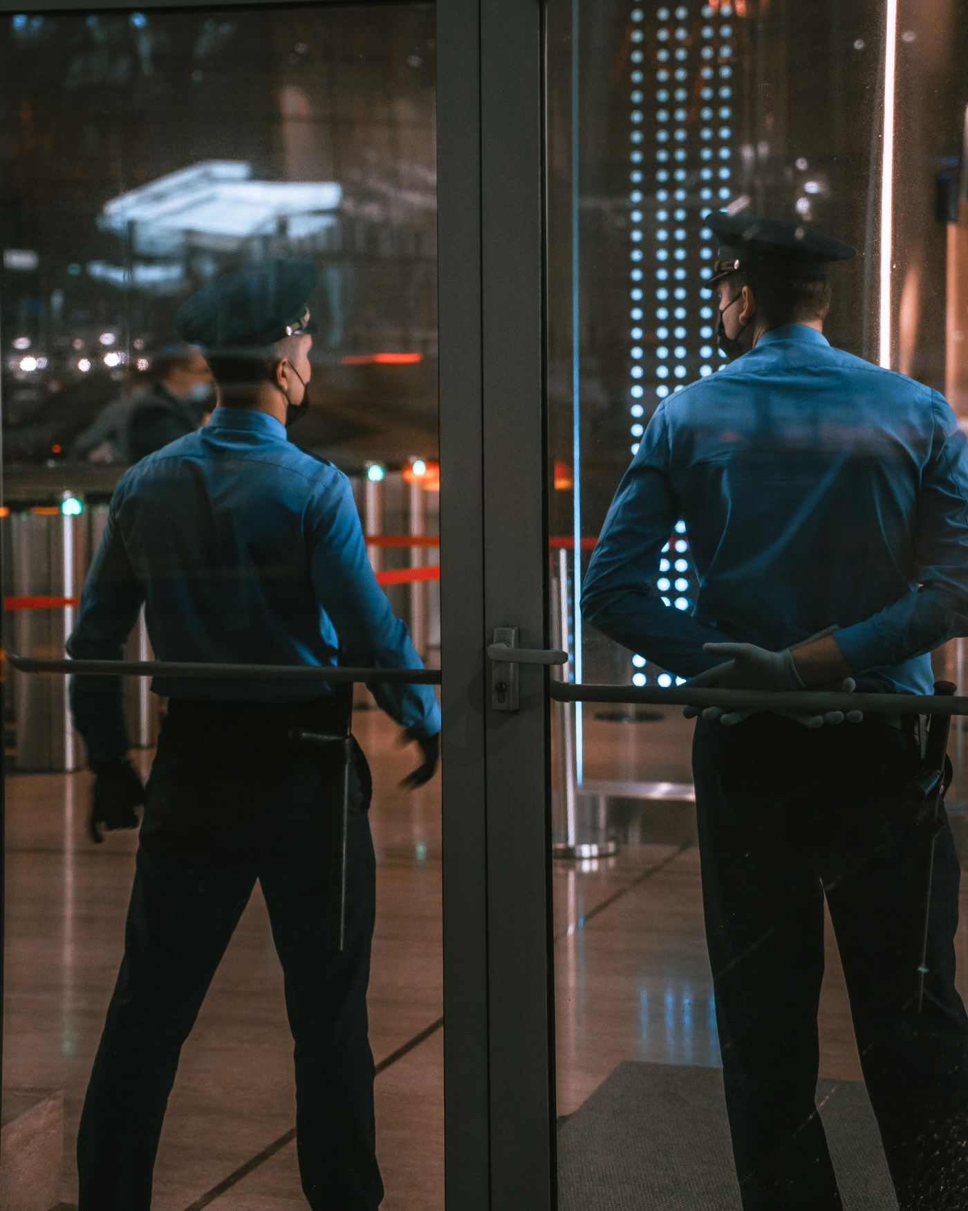 Operations centre at night